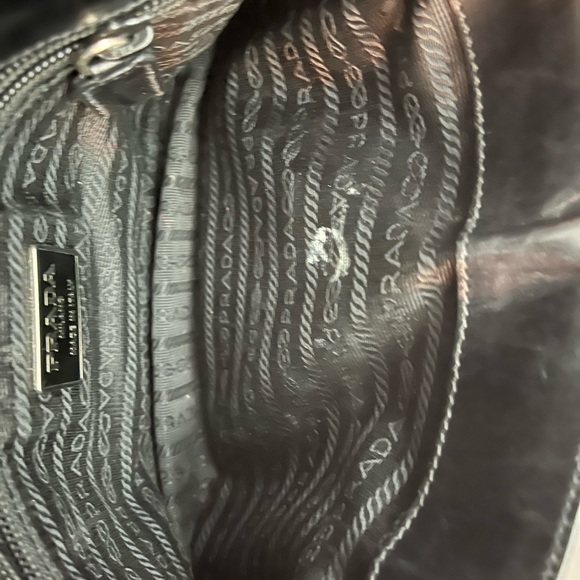 Prada Flap Leather Shoulder Bag - Picture 10 of 15
